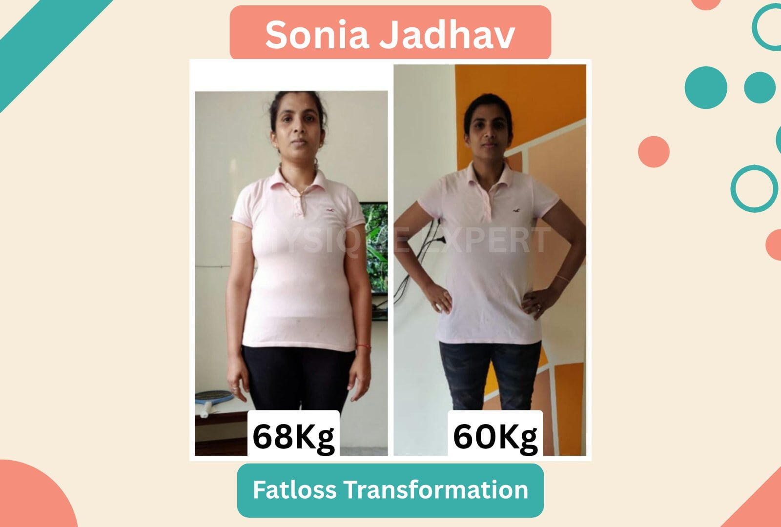 Sonia Jadhav: a working busy mom lost belly fat and gained strength after postpartum