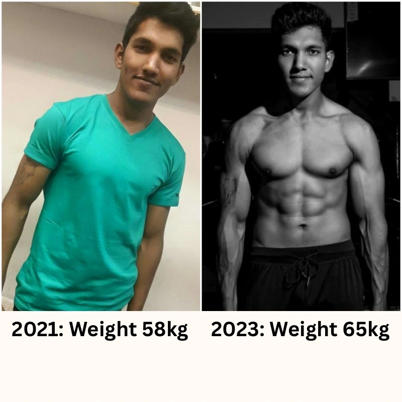 Fitness Transformation of Mahesh Kathare, Online Fitness & Nutrition Consultant.